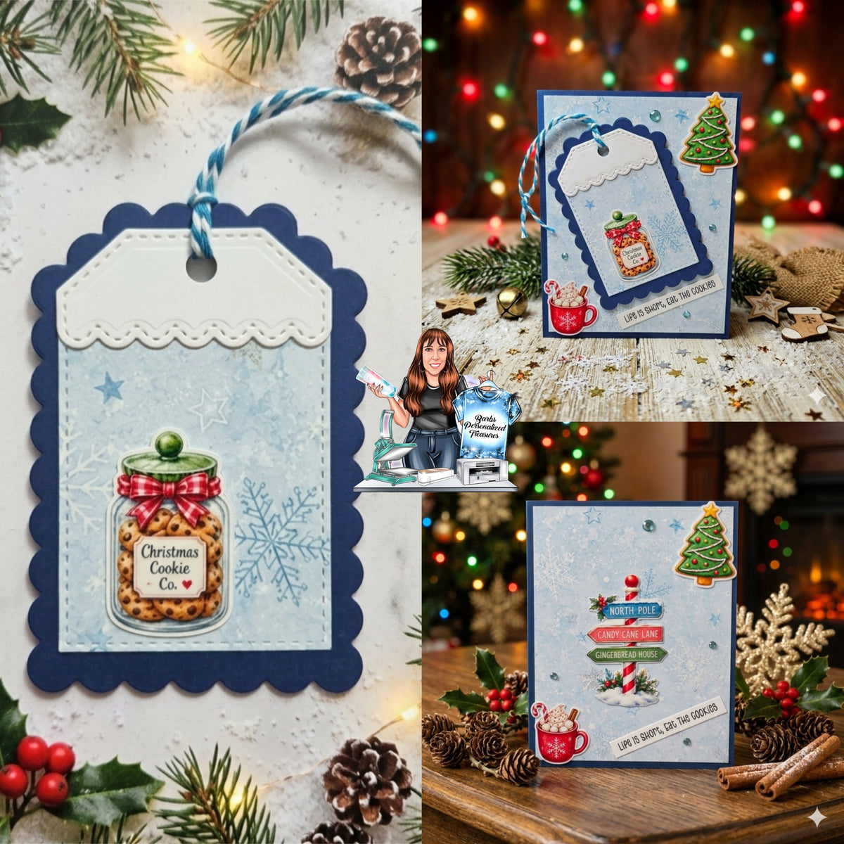 EZ Cardmaking Kit: Candy Christmas