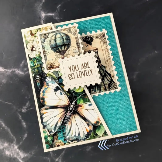 EZ Postage Printable: Steampunk Gears