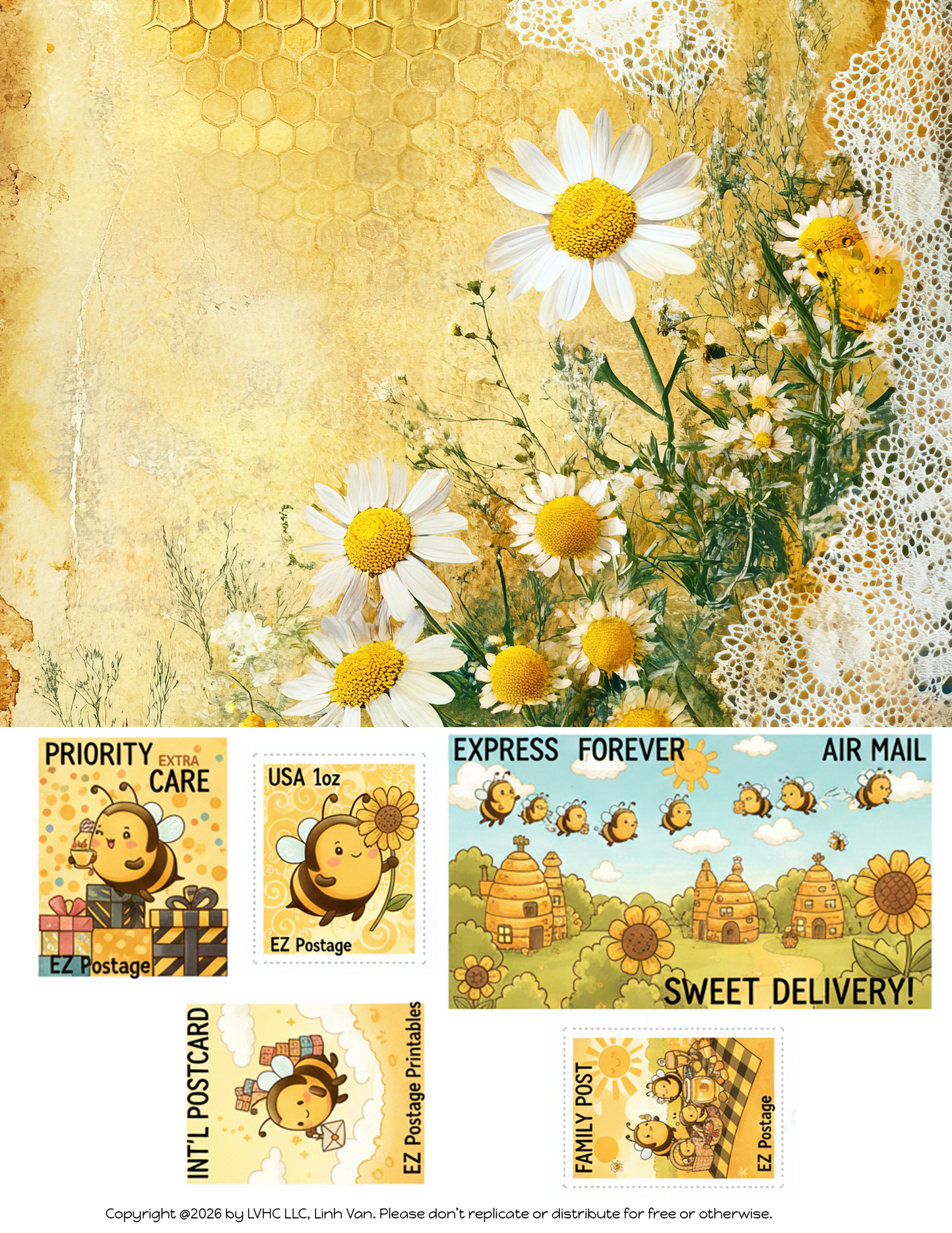 EZ Postage Printable: Chubees