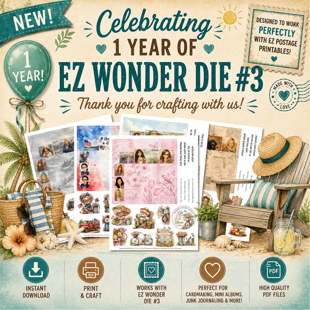 EZ Postage Commemorative Sheets - Spring
