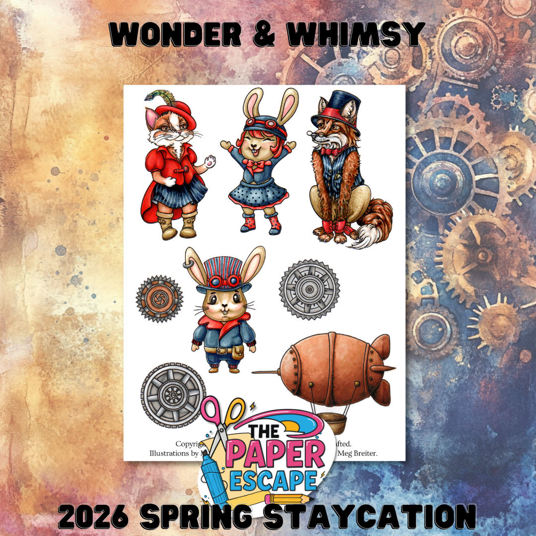 Wonder & Whimsy Pre-Colored #1 by Meg
