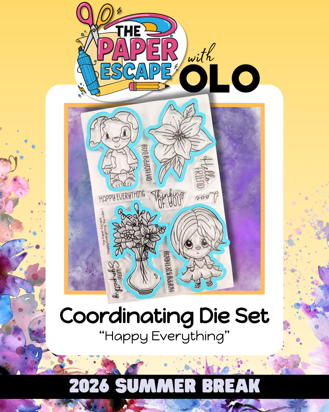 "Happy Everything" Coordinating Dies