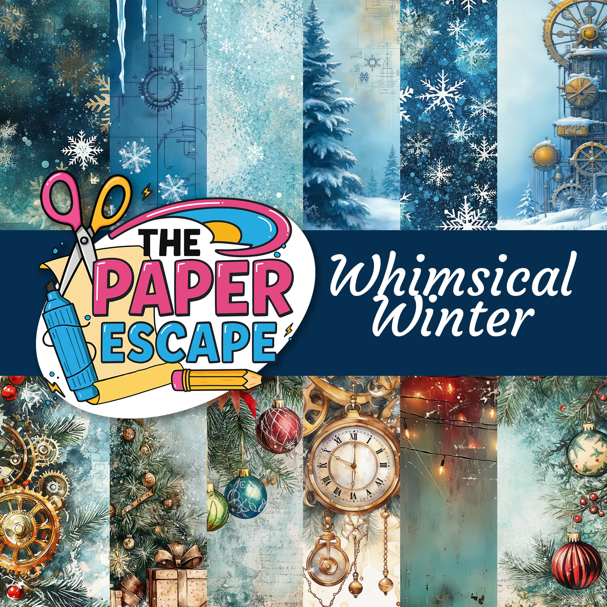Whimsical Winter Paper Pad