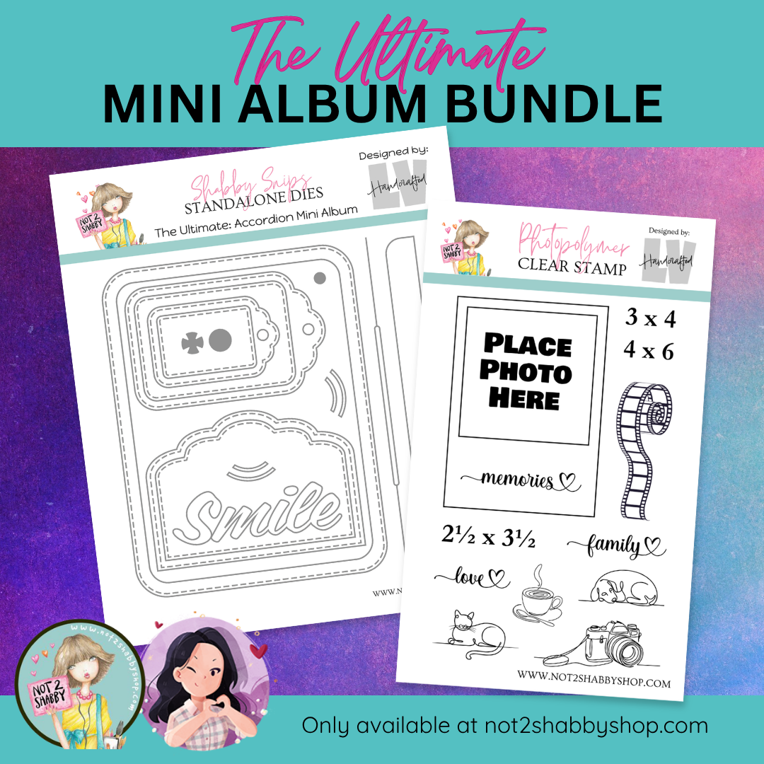Link to: The Ultimate Accordion Mini Album & Making Memories Stamp