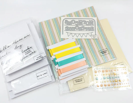 F.L.I.P. Crafter's Companion Craft Box #16 - Statement Word Edge'ables