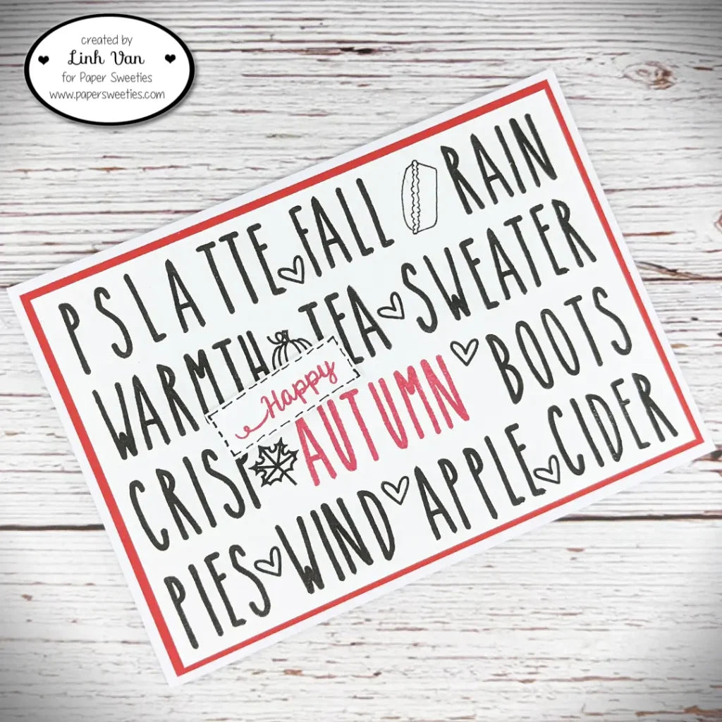 Paper Sweeties October 2021 New Release Party!
