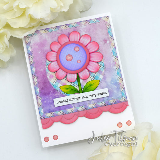 EZ Cardmaking Kit: Smiling Florals