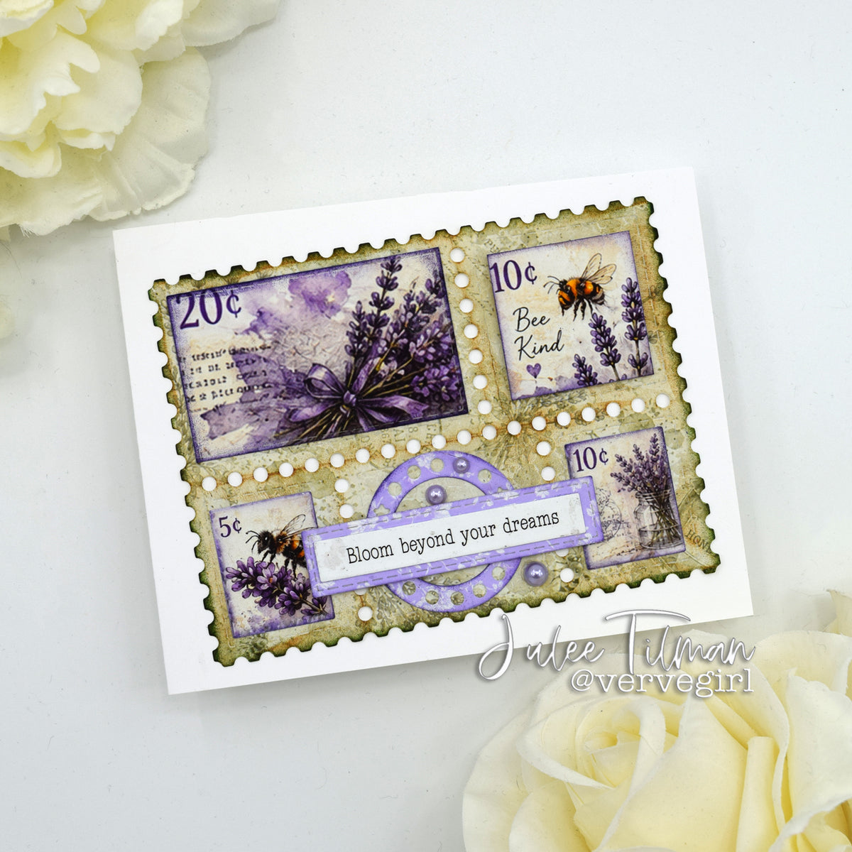 EZ Postage Printable: Lovely Lavender
