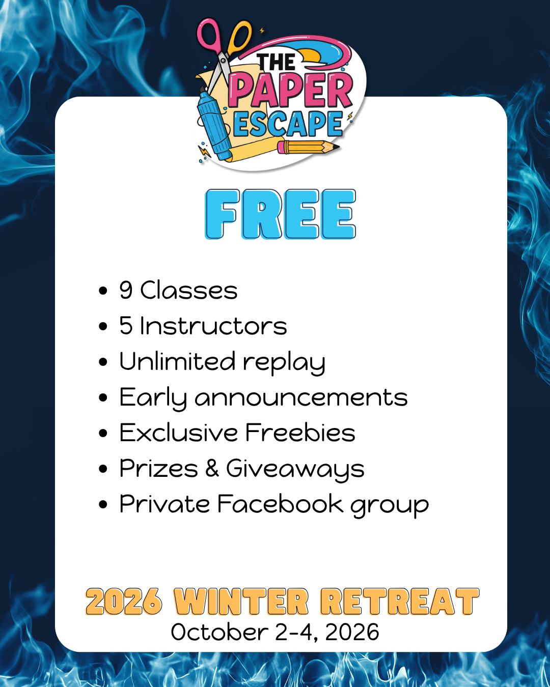 The Paper Escape: 2026 Winter Retreat