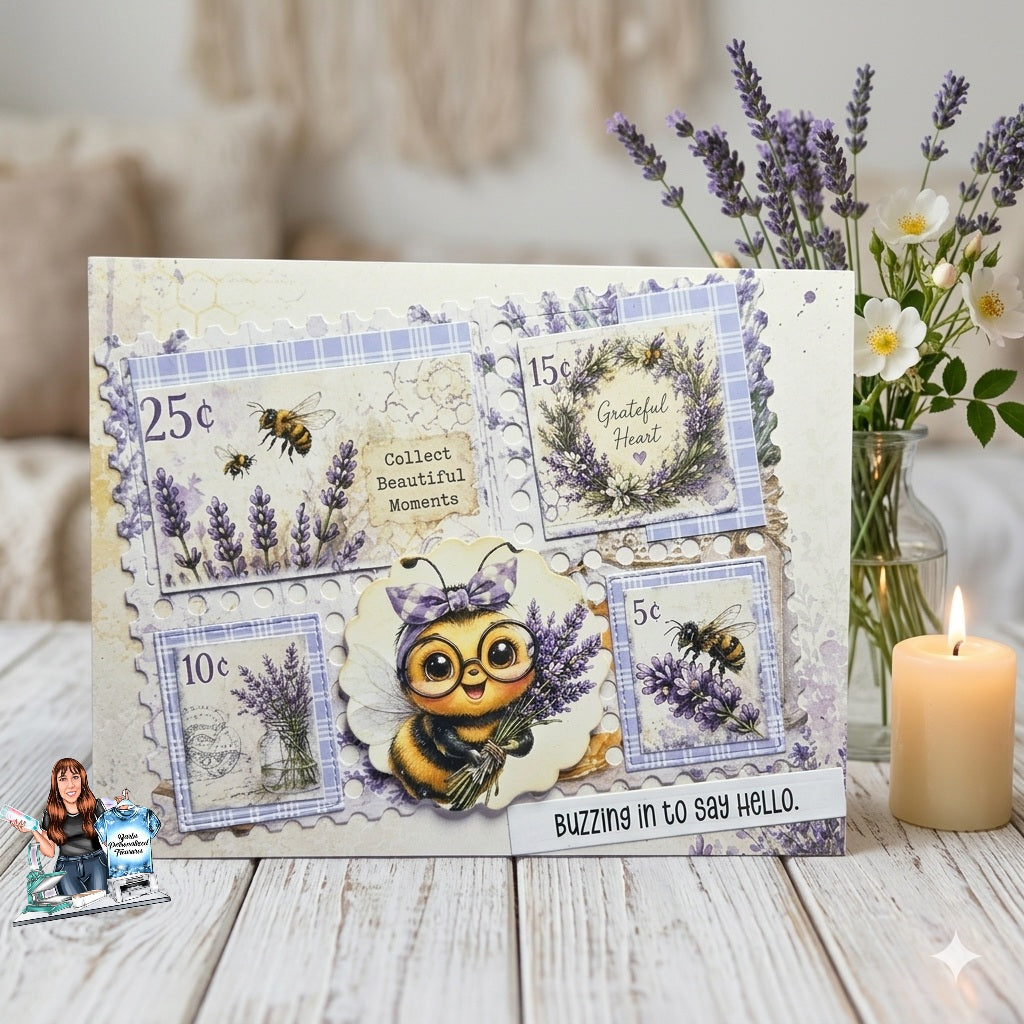 EZ Postage Printable: Lovely Lavender