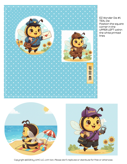 EZ Cardmaking Kit: Vacation Bees