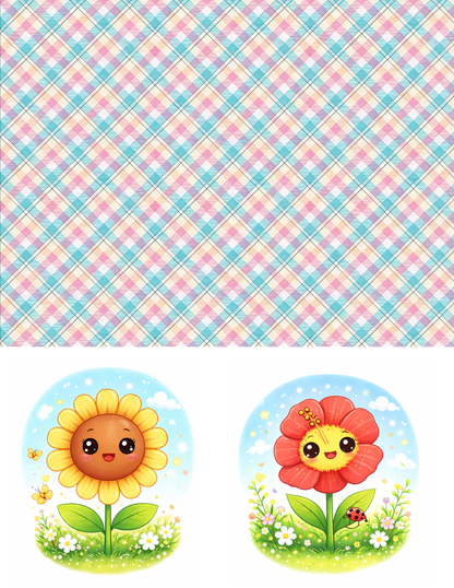 EZ Cardmaking Kit: Smiling Florals