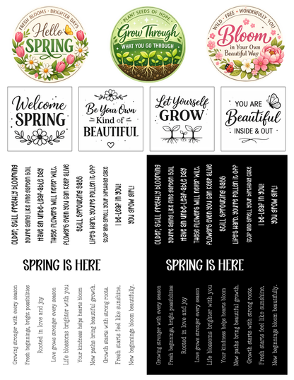 EZ Cardmaking Kit: Smiling Florals