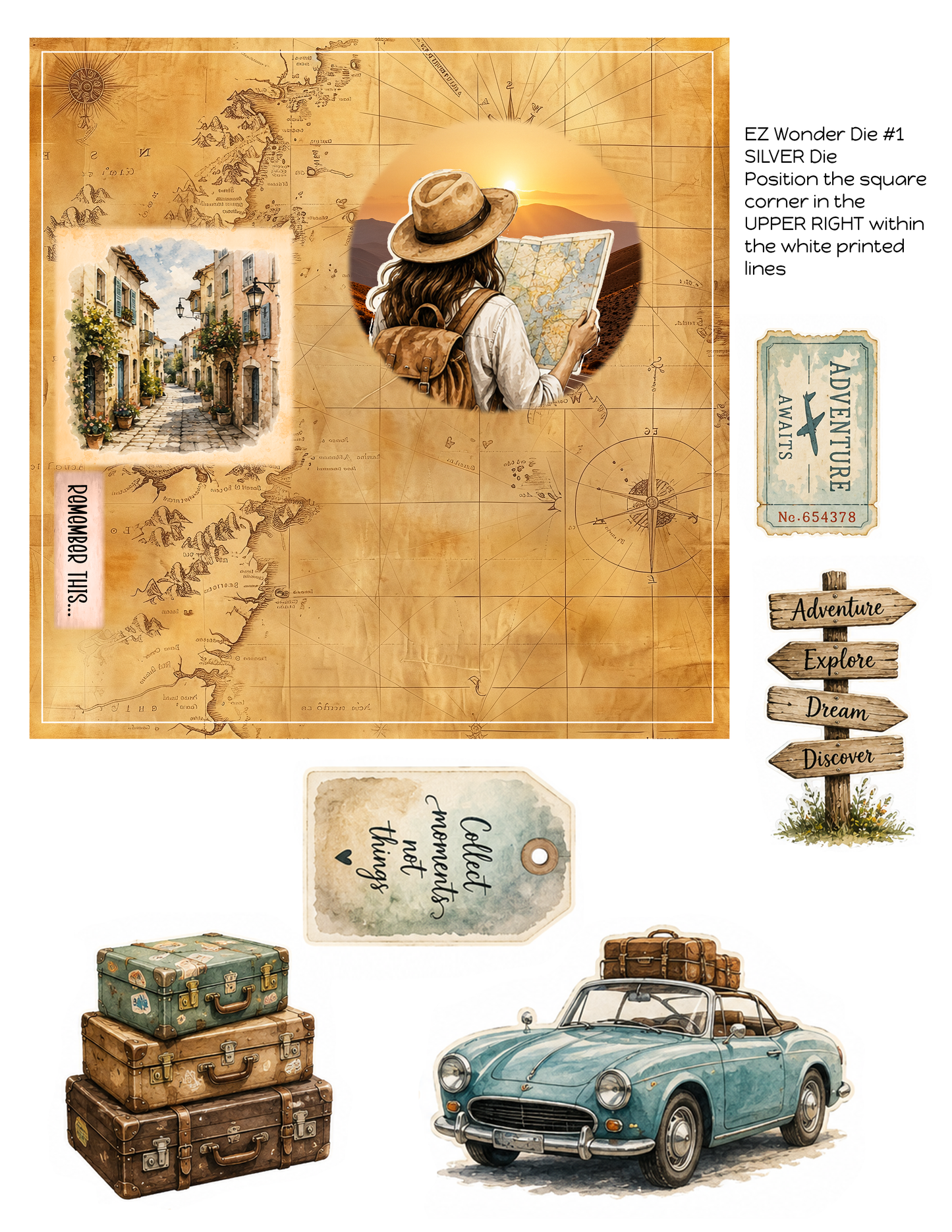 EZ Cardmaking Kit: Making Memories