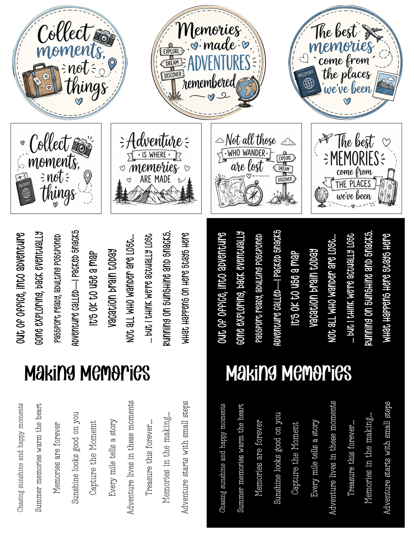 EZ Cardmaking Kit: Making Memories