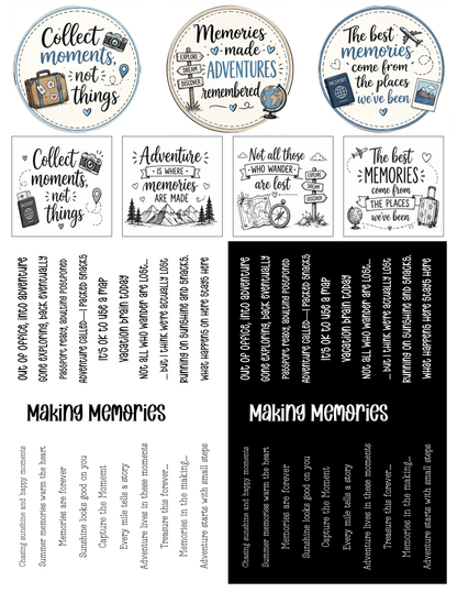 EZ Cardmaking Kit: Making Memories