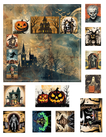EZ Postage Printable: Spooky Halloween