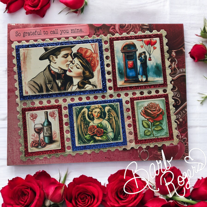 EZ Postage Printable: Vintage Valentine