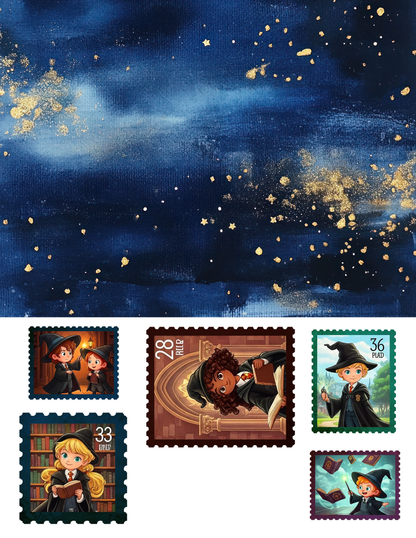 EZ Postage Printable: Wiz Kids Starz