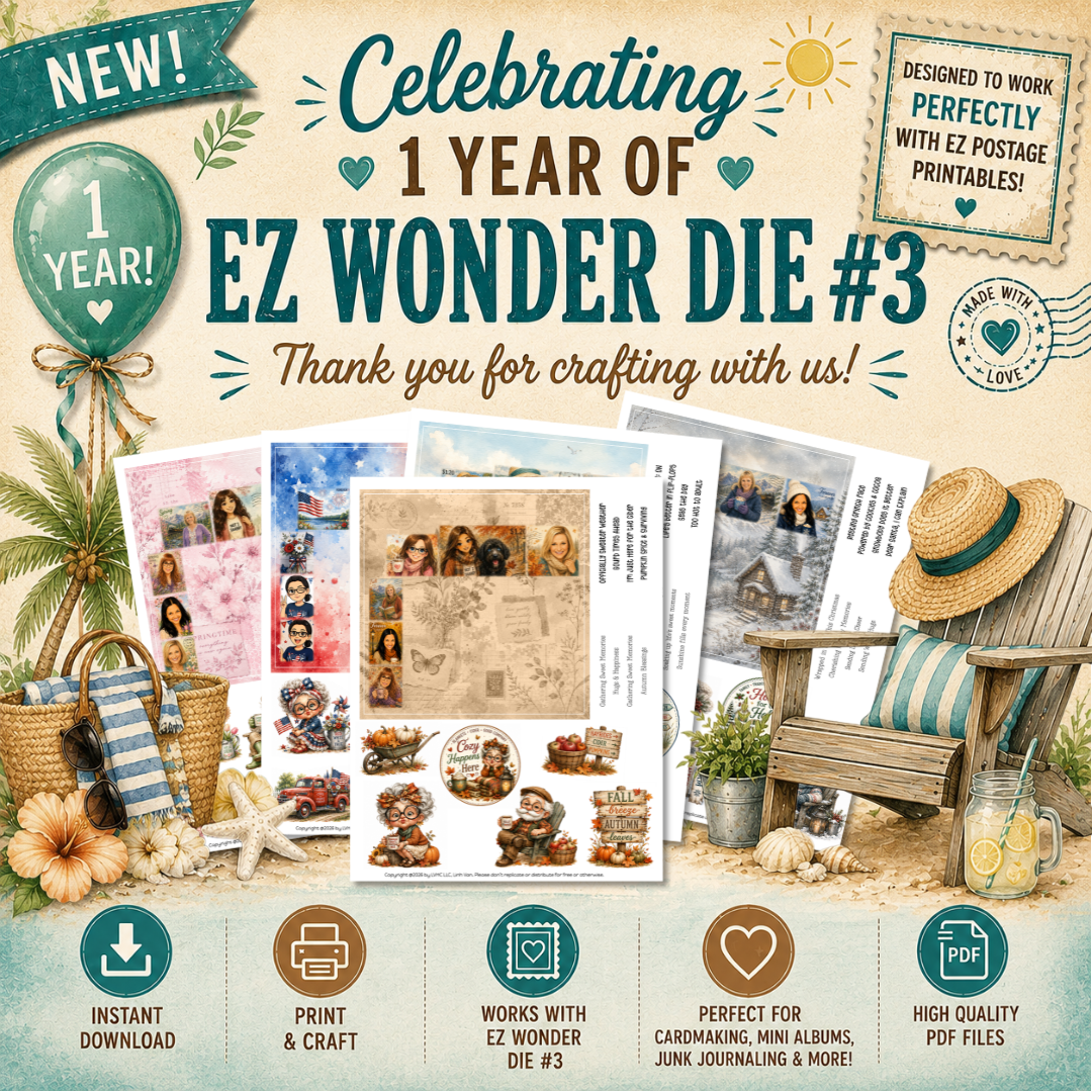 EZ Postage Commemorative Sheets - Fall