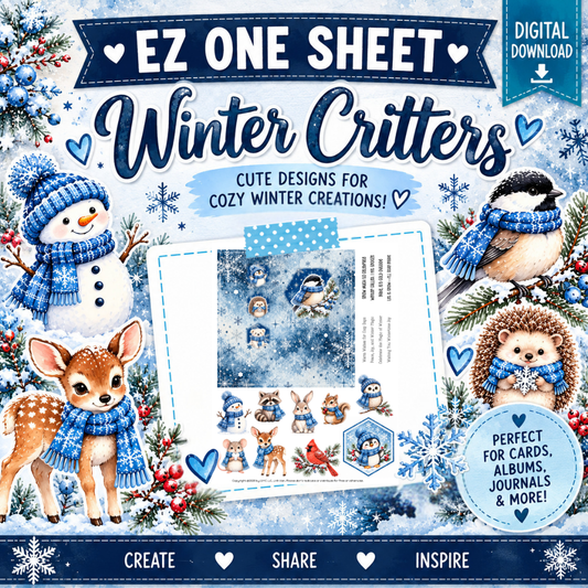 EZ One Sheet: Winter Critters