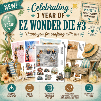 EZ Postage Commemorative Sheets - Winter