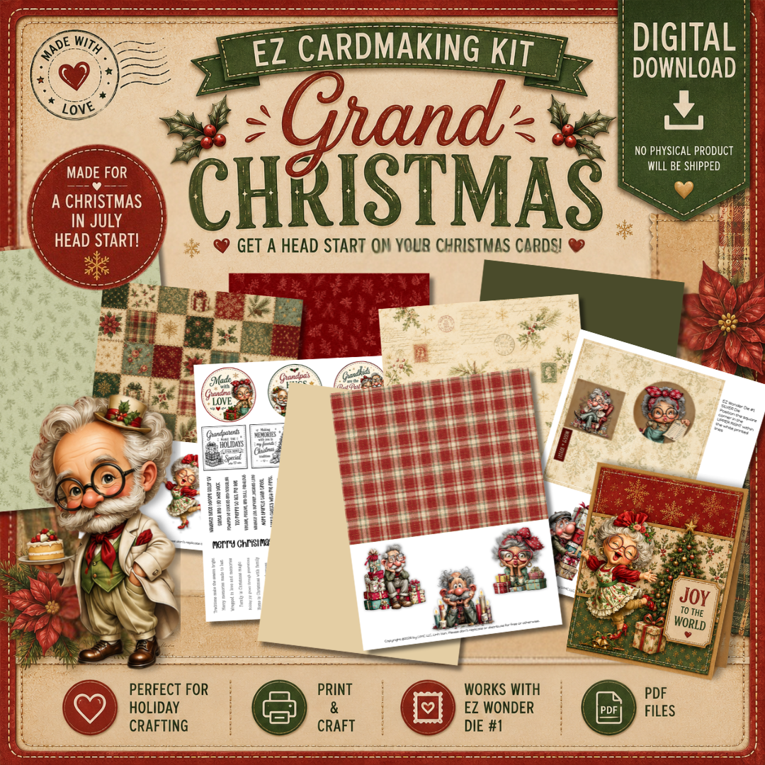 EZ Cardmaking Kit: Grand Christmas