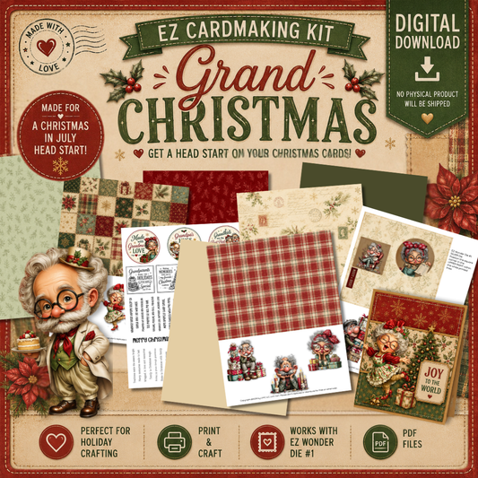 EZ Cardmaking Kit: Grand Christmas