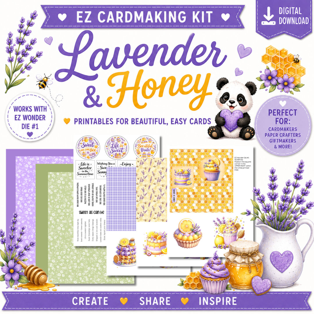 EZ Cardmaking Kit: Lavender & Honey
