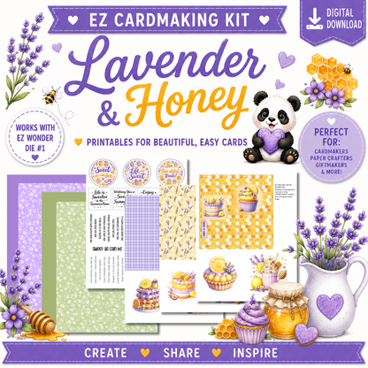 EZ Cardmaking Kit: Lavender & Honey