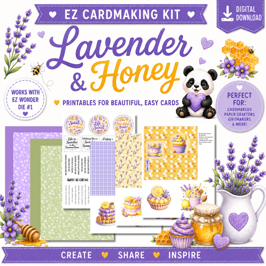 EZ Cardmaking Kit: Lavender & Honey