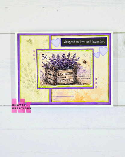 EZ Postage Printable: Lovely Lavender