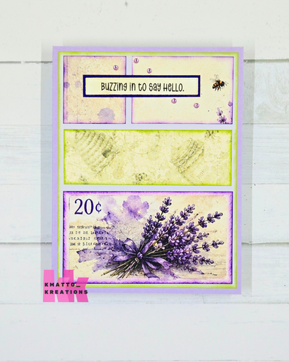 EZ Postage Printable: Lovely Lavender