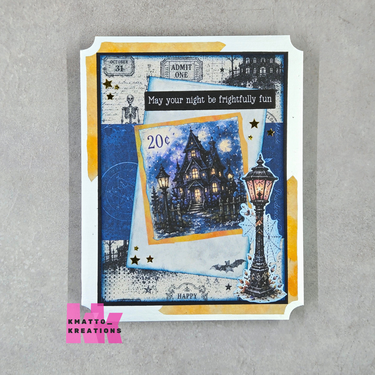 EZ Postage Printable: Witching Hour