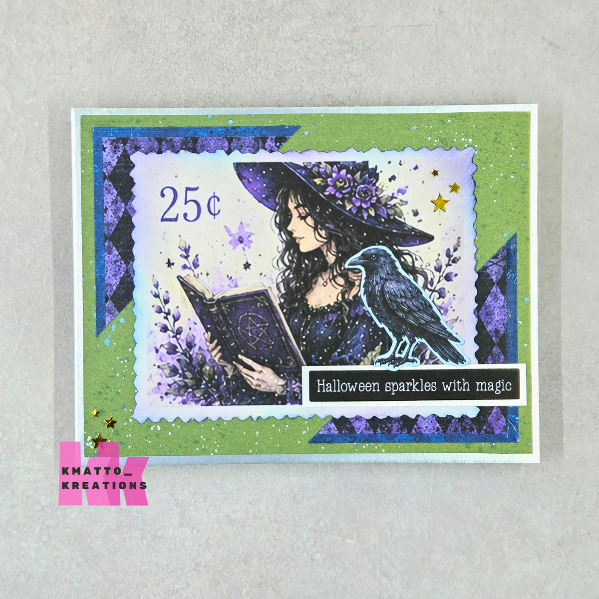 EZ Postage Printable: Witching Hour
