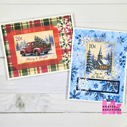 EZ Postage Printable: Sending Holiday Cheer