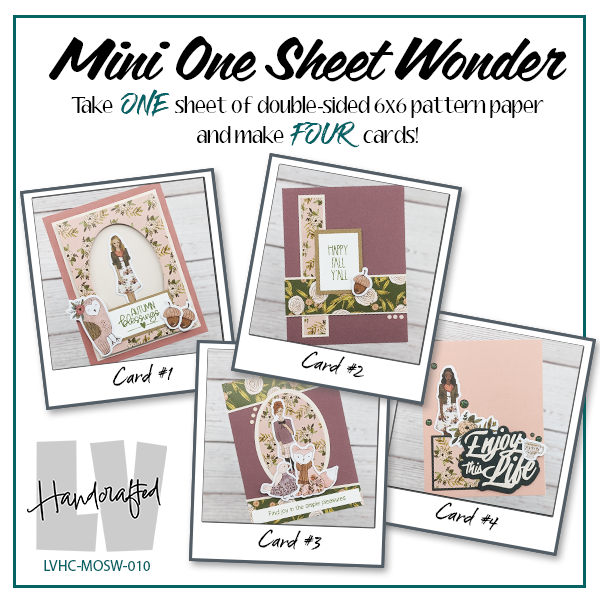 Mini One Sheet Wonder #10 (Original, EZ#2 Die version, 4x6 sketch)