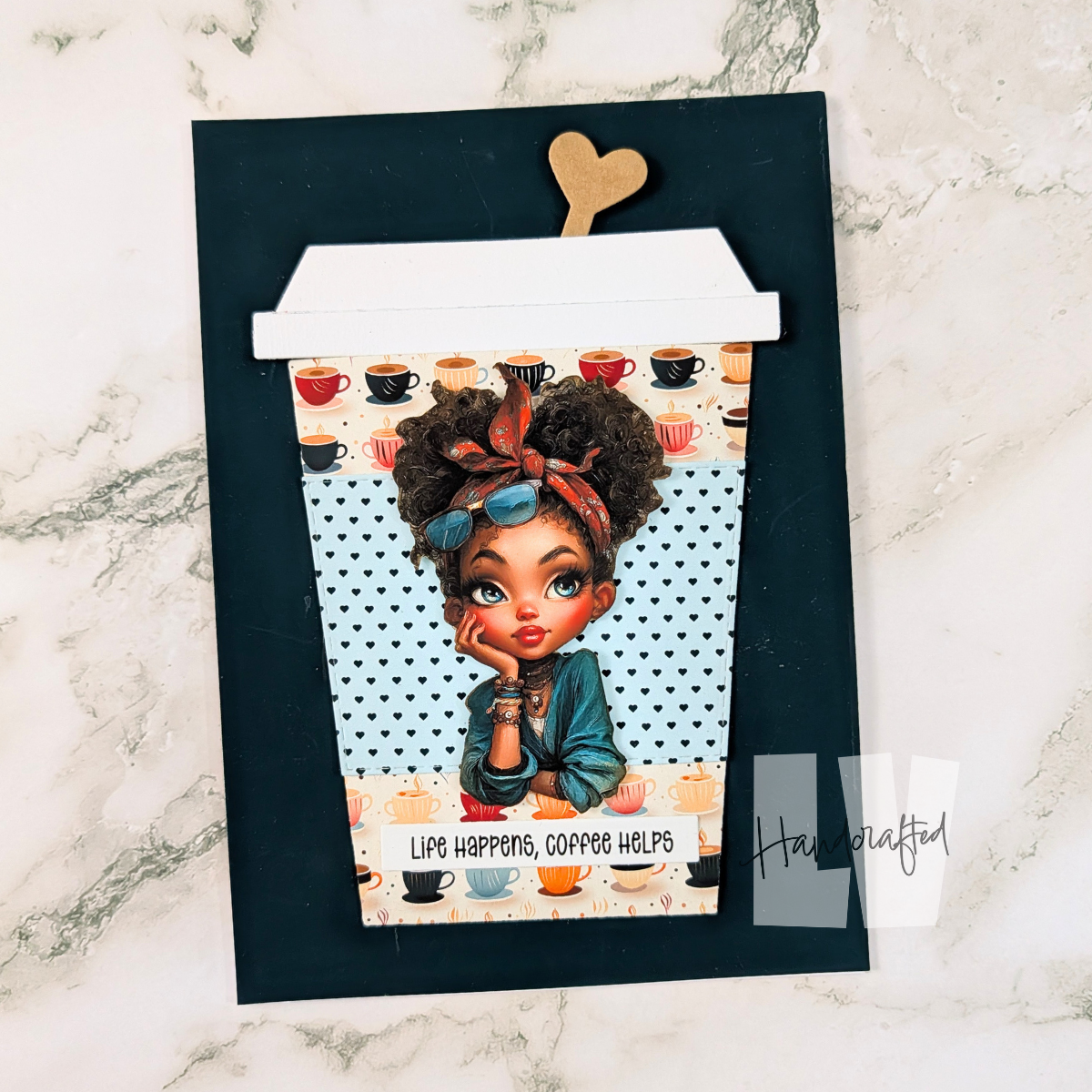 EZ Postage Printable: Coffee Girls