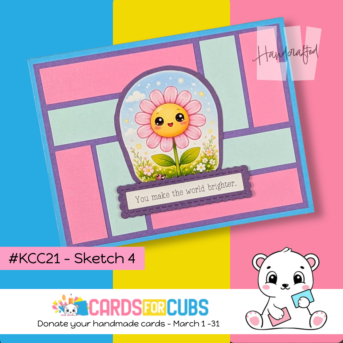 EZ Cardmaking Kit: Smiling Florals