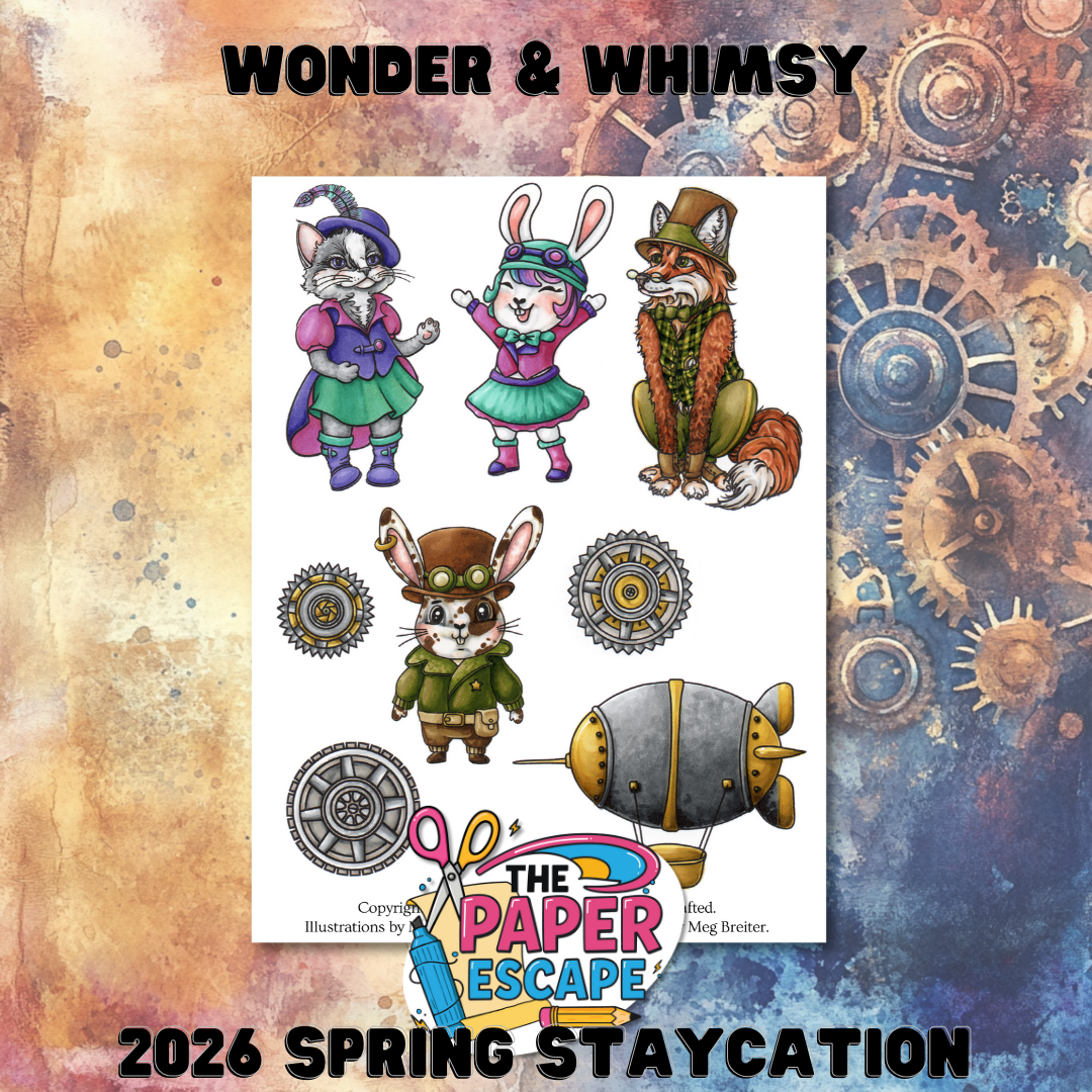 Wonder & Whimsy Pre-Colored #2 by Meg