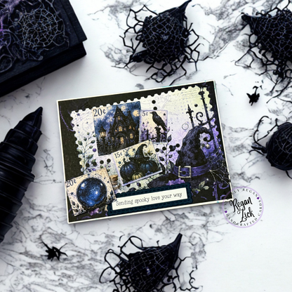 EZ Postage Printable: Witching Hour
