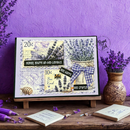 EZ Postage Printable: Lovely Lavender