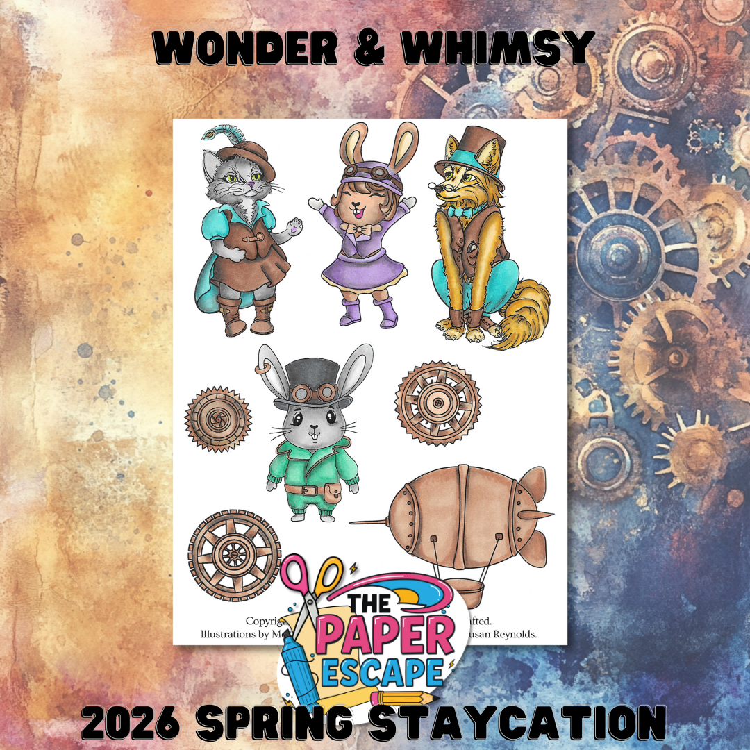 Wonder & Whimsy Pre-Colored by Susan