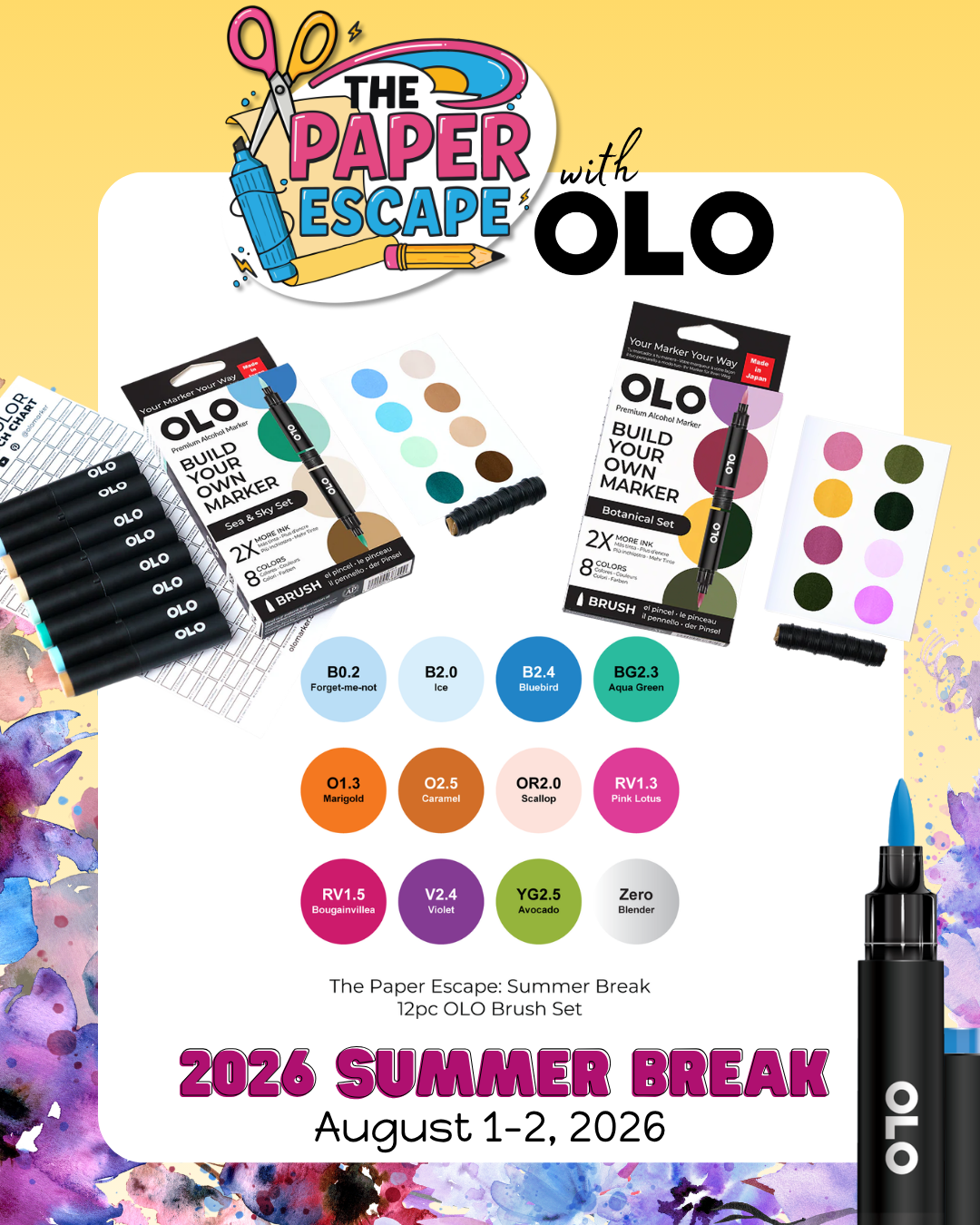 The Paper Escape : 2026 Summer Break w/ OLO