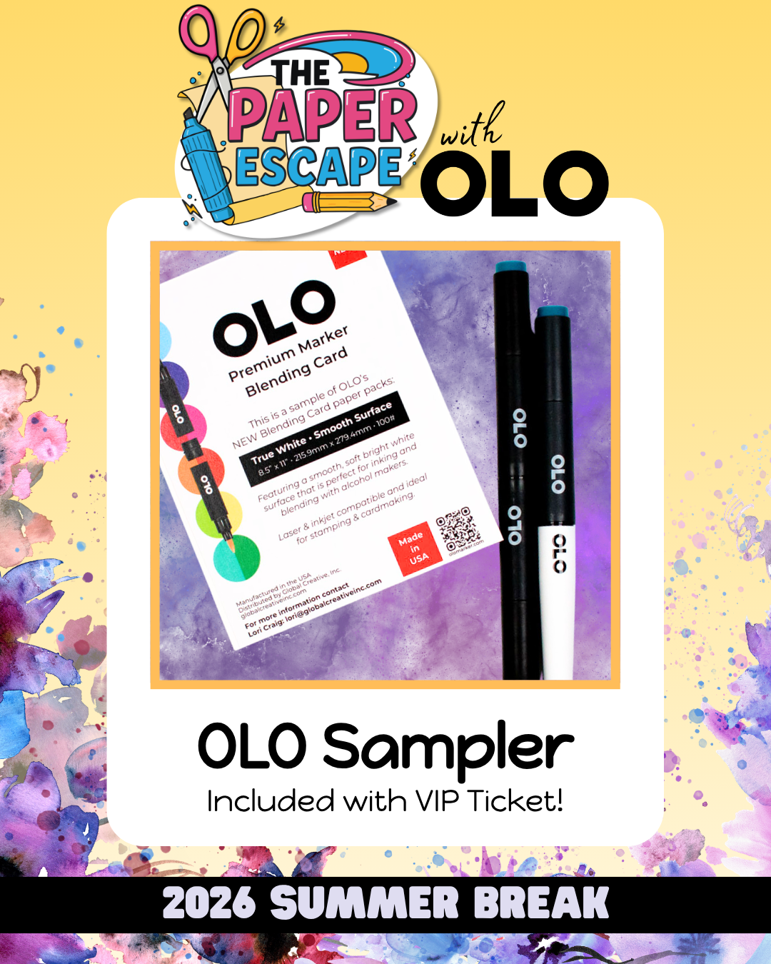 The Paper Escape : 2026 Summer Break w/ OLO