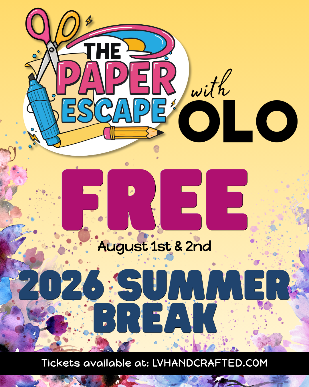 The Paper Escape : 2026 Summer Break w/ OLO