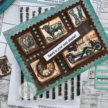 EZ Postage Printable: Steampunk Guys