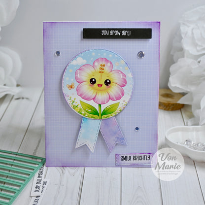 EZ Cardmaking Kit: Smiling Florals