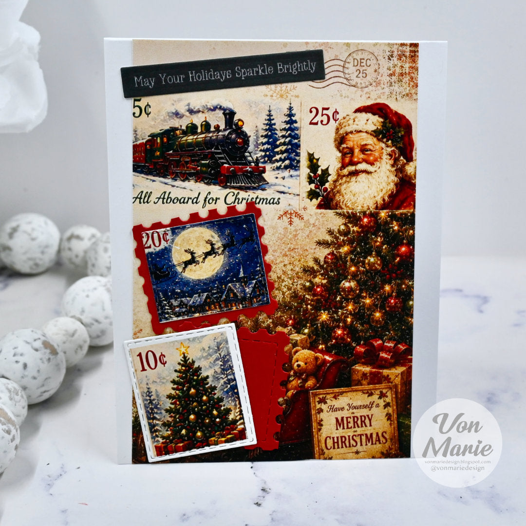 EZ Postage Printable: Sending Holiday Cheer