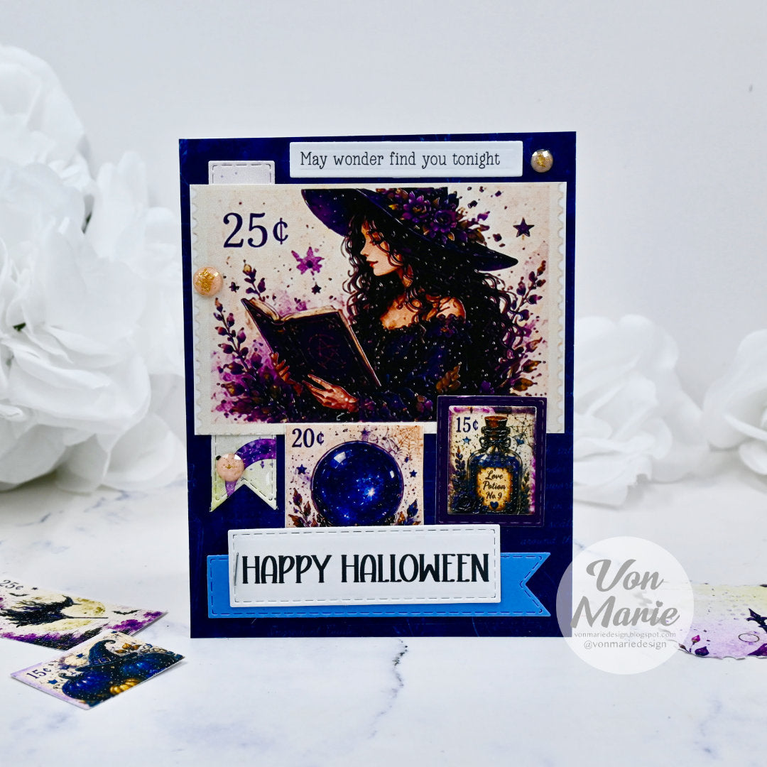 EZ Postage Printable: Witching Hour